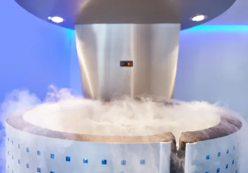 Cryotherapy treatment for an acute injury