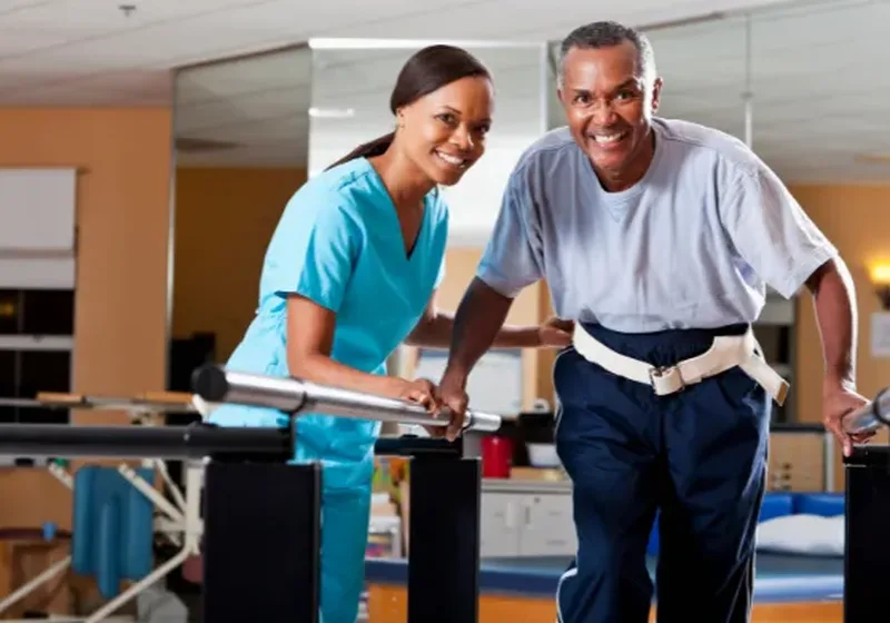 Post-op rehabilitation program session